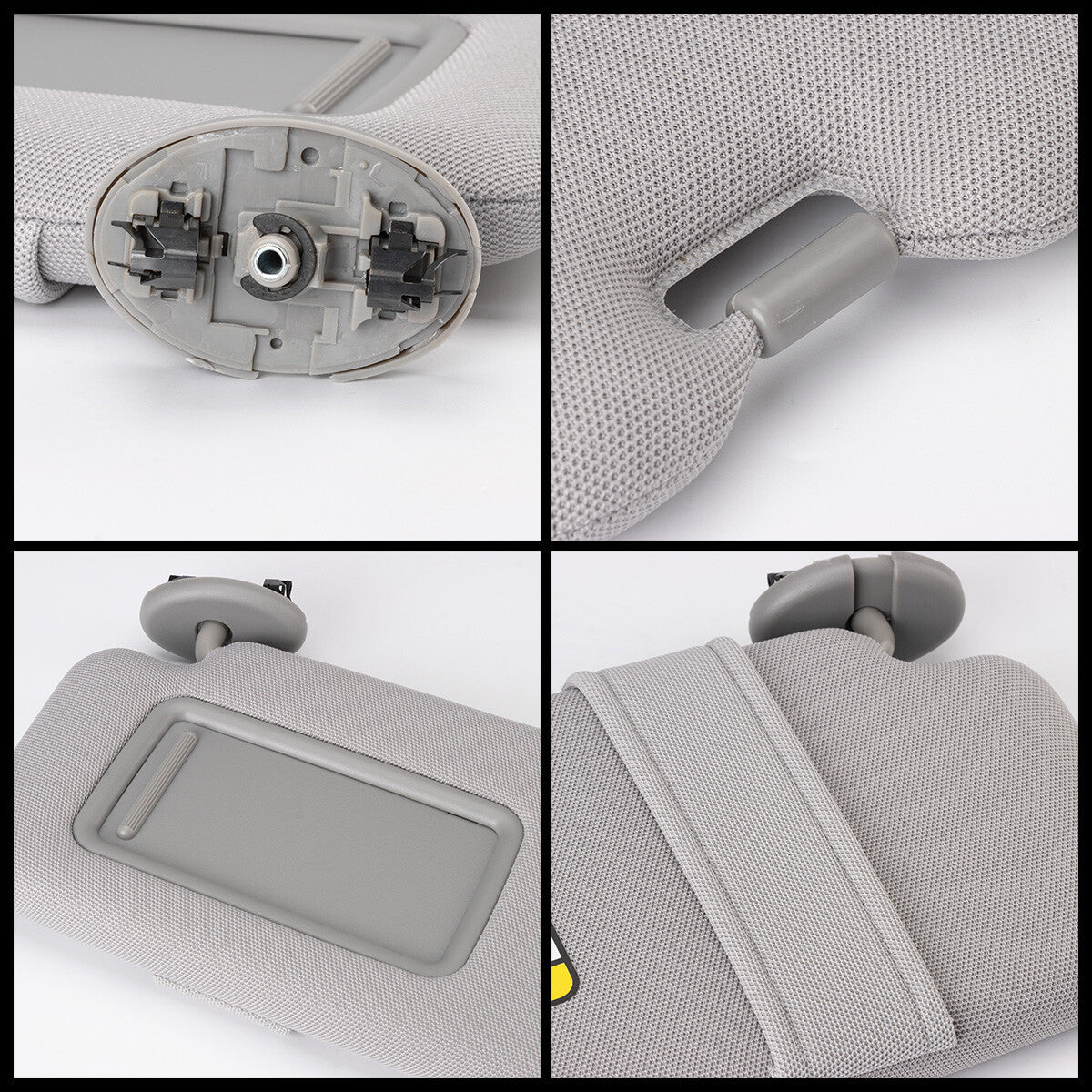 Grey Left Driver Side Sun Visor 74320-02711-E0 for Toyota for Corolla 2009-13 10 11