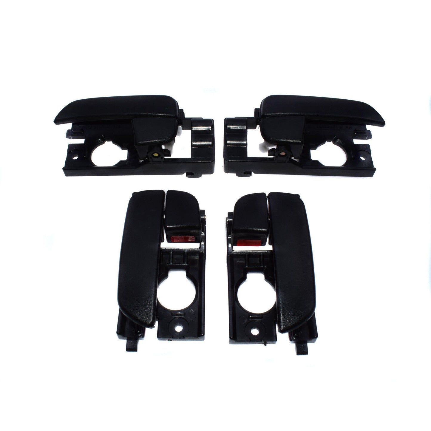 for Hyundai Accent 2007-11 Set 4 Interior Door Handle Front Rear Left Right Kit