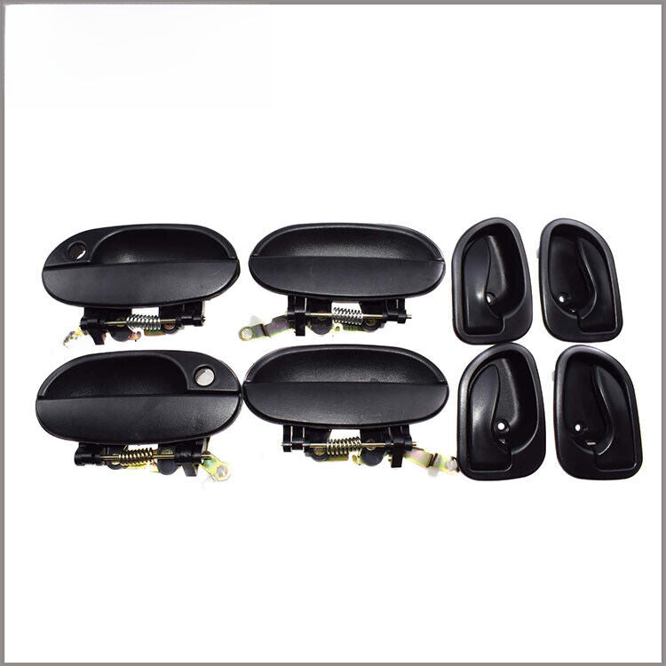 for Hyundai Accent 95-99 4x Outside + 4x Inside Door Handle Front Rear LH RH