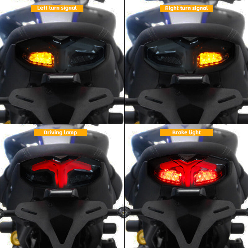 Integrated LED Tail Light Brake Turn Signal For 2021-2022 for YAMAHA MT-09 MT09 SP