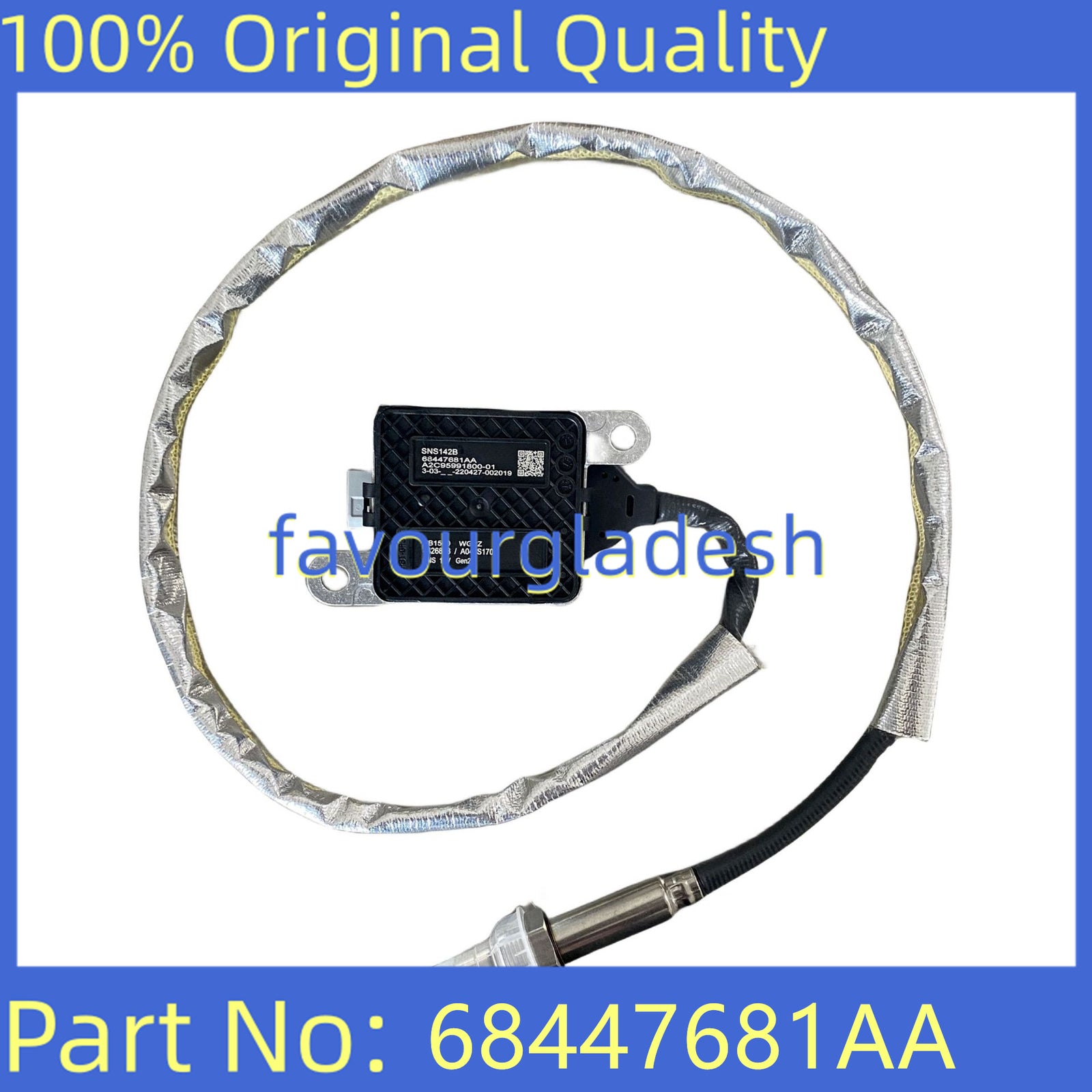 Nitrogen Oxide Nox Sensor for Ram 2500 3500 4500 5500 2019-2023 6.7L 68447681AA