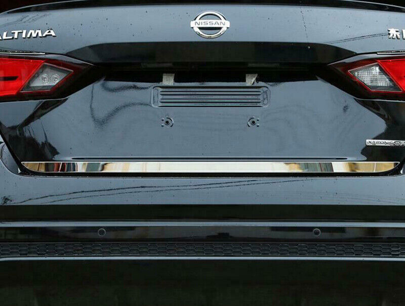 1X Stainless Chrome Rear Trunk Lid Gate Edge Cover Trim for Nissan Altima 19-22