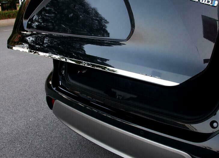 Chrome Rear Door Trunk Lid Cover Trim S.Steel for Toyota Highlander 2020-2024