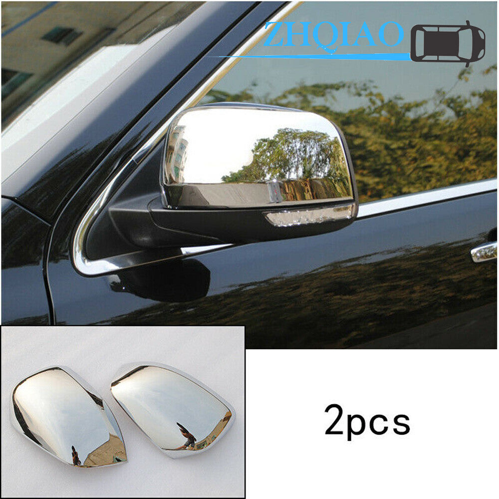 ABS Chrome Side Rear View Mirror Cover Trim Fits for Jeep Grand Cherokee 11-19