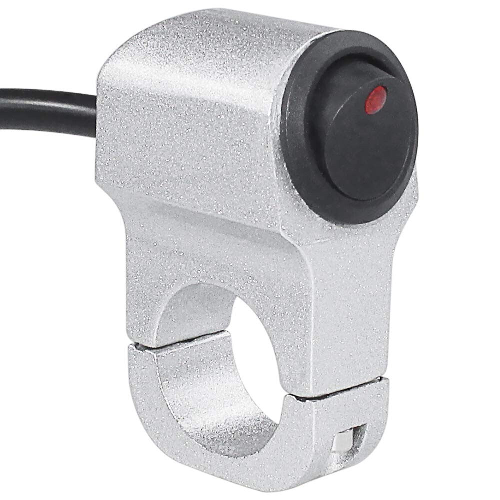 12V Motorcycle Handlebar Switch 22cm Motorcycle Headlight Brake Fog Light