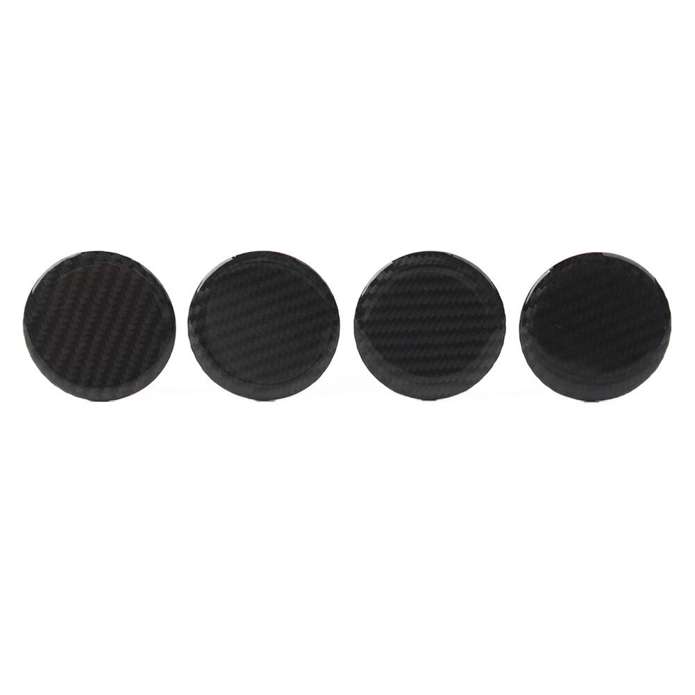 4pcs Cup Holder Insert Coaster Pad Mat Cover Trim for Jeep for Wrangler JK 2007-2017