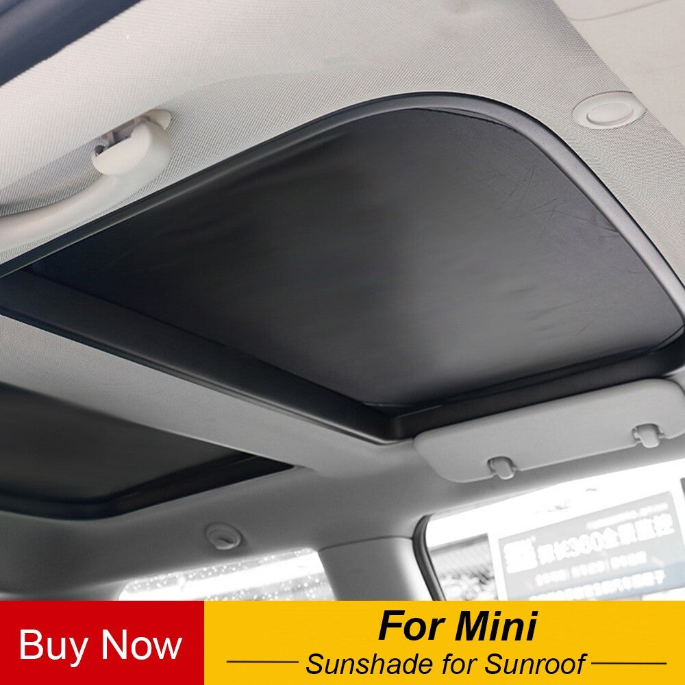 2x Car Sunroof Sun Shade Foldable Cover fits for MINI Cooper R54 R55 R56 R60 F55 F56