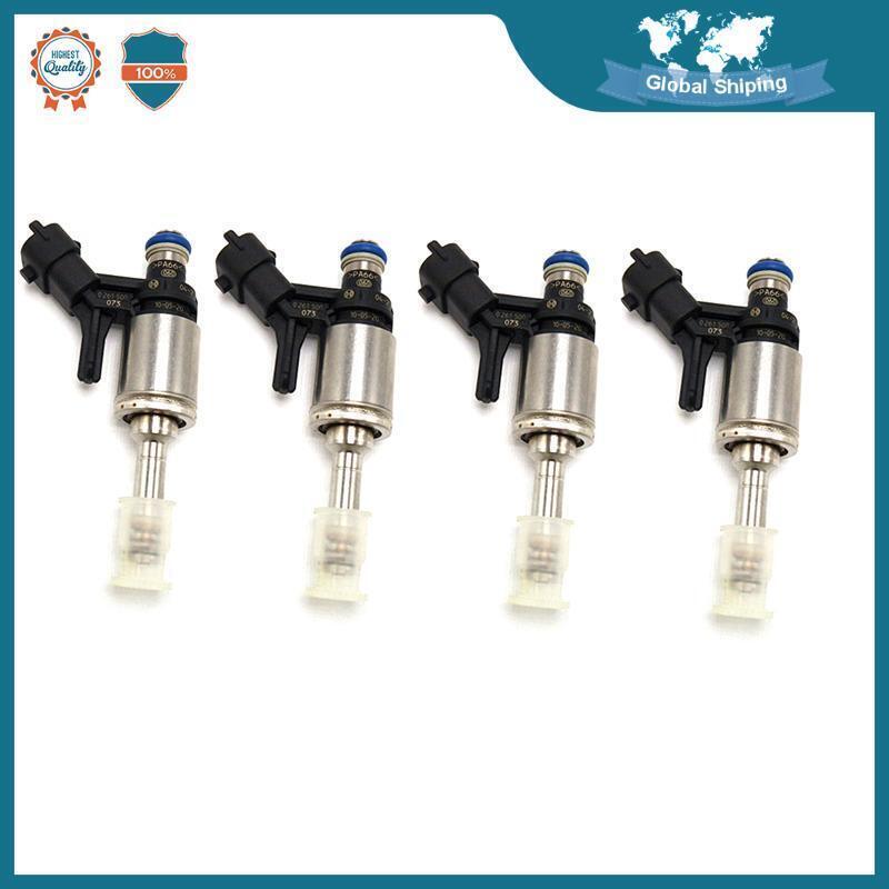 4-Pack Fuel Injectors for Hyundai Accent 2012-2017 15 16 for Veloster for Kia Rio Soul 1.6L