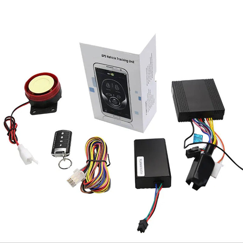 Motorcycle Waterproof Alarm Remote Controller GPS GSM Alarm Tracker APP Keyless