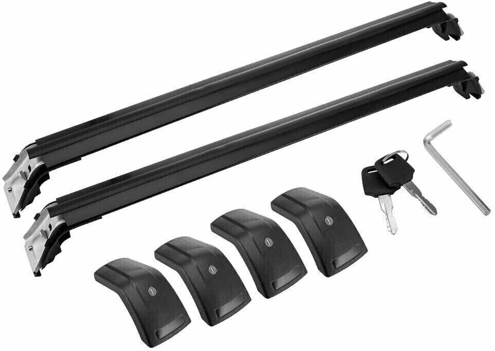 2Pcs 2018-2023 Lockable Roof Rail Racks Cross Bar Crossbar Fit for Volvo XC60 XC