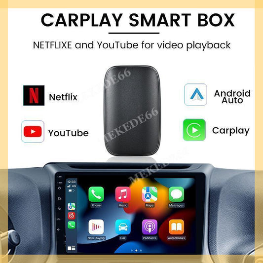 2+8G Quad Core Carplay AI Box Wireless Android Auto Adapter Car Multimedia Video