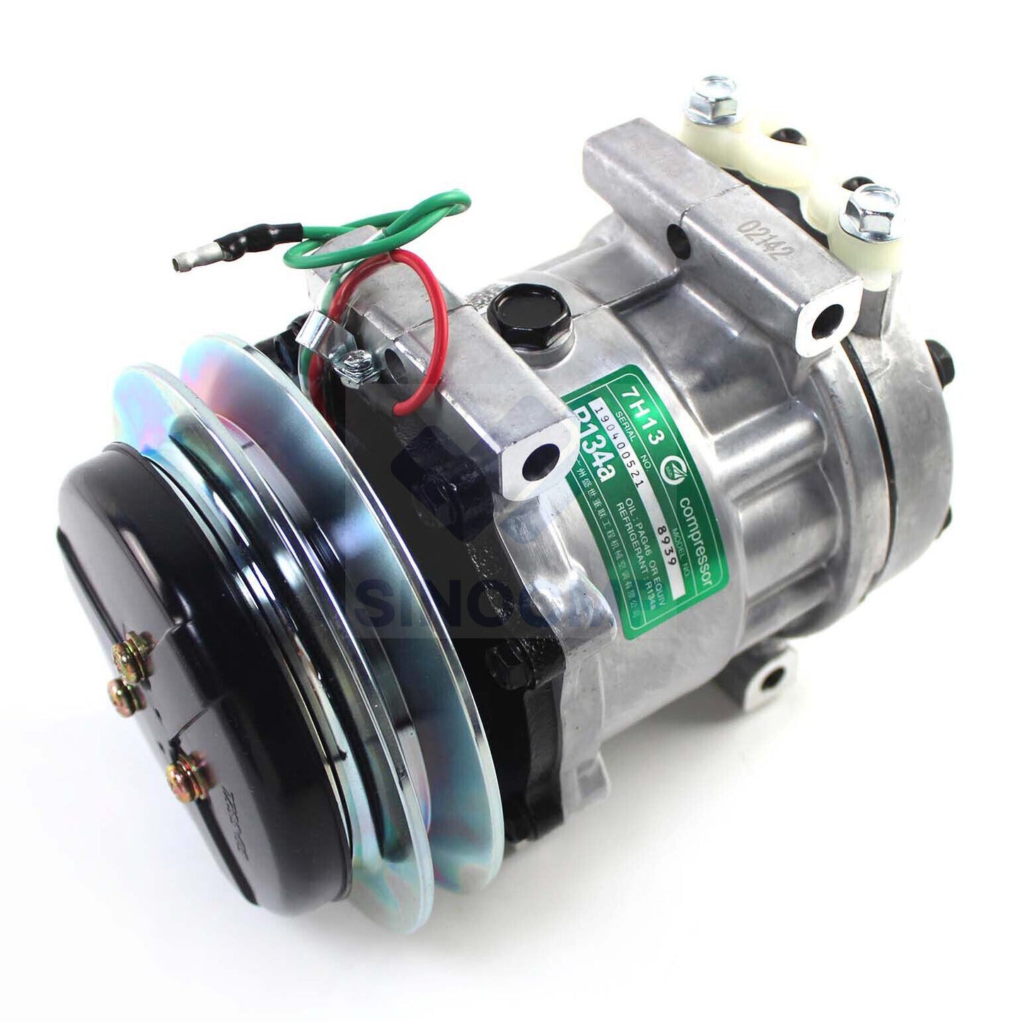 YX91V00001F1 for Kobelco SK350-8 SK135SR SK200SR SK235SR Excavator AC Compressor