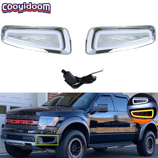 Daytime Running Light DRL Signal Lamp for Ford F150 SVT 2010-14 LHRH