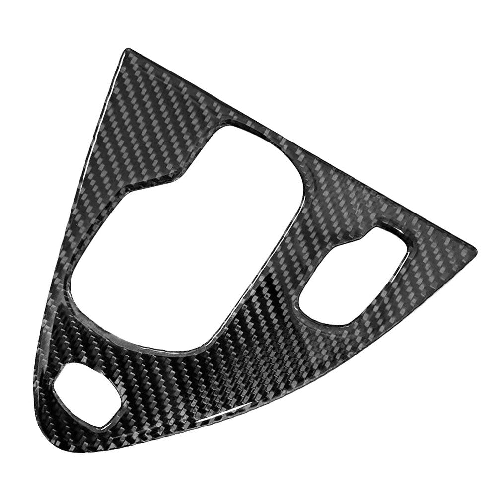 RHD Carbon Fiber Automatic Gear Shift Panel Cover Trim for BMW 6 Series E63 E64