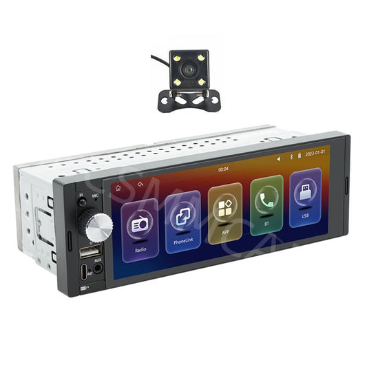 6.36in Car Multimedia Touch Screen MP5 Player For Wireless Carplay Android Auto