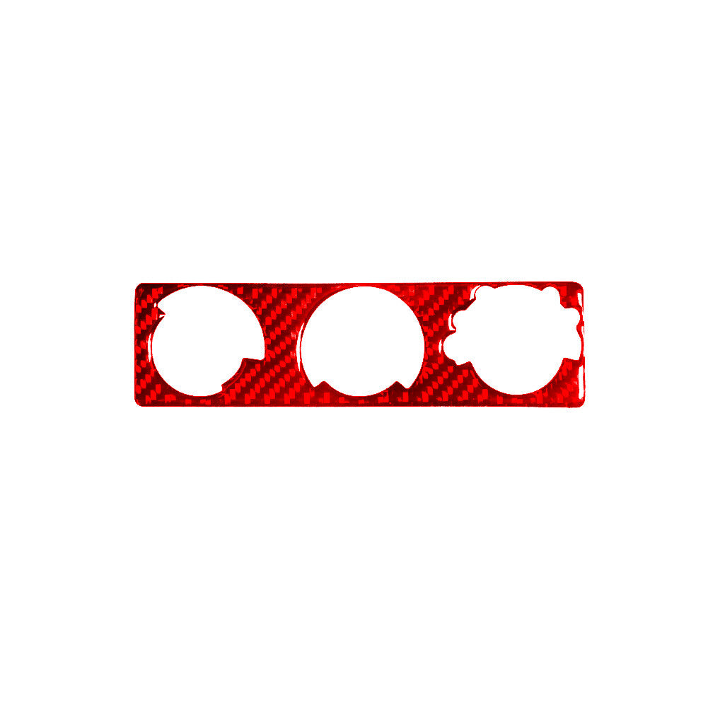 Carbon Fiber Central Air Vent Panel Trim for Ford for Mustang Convertible 2001-2004