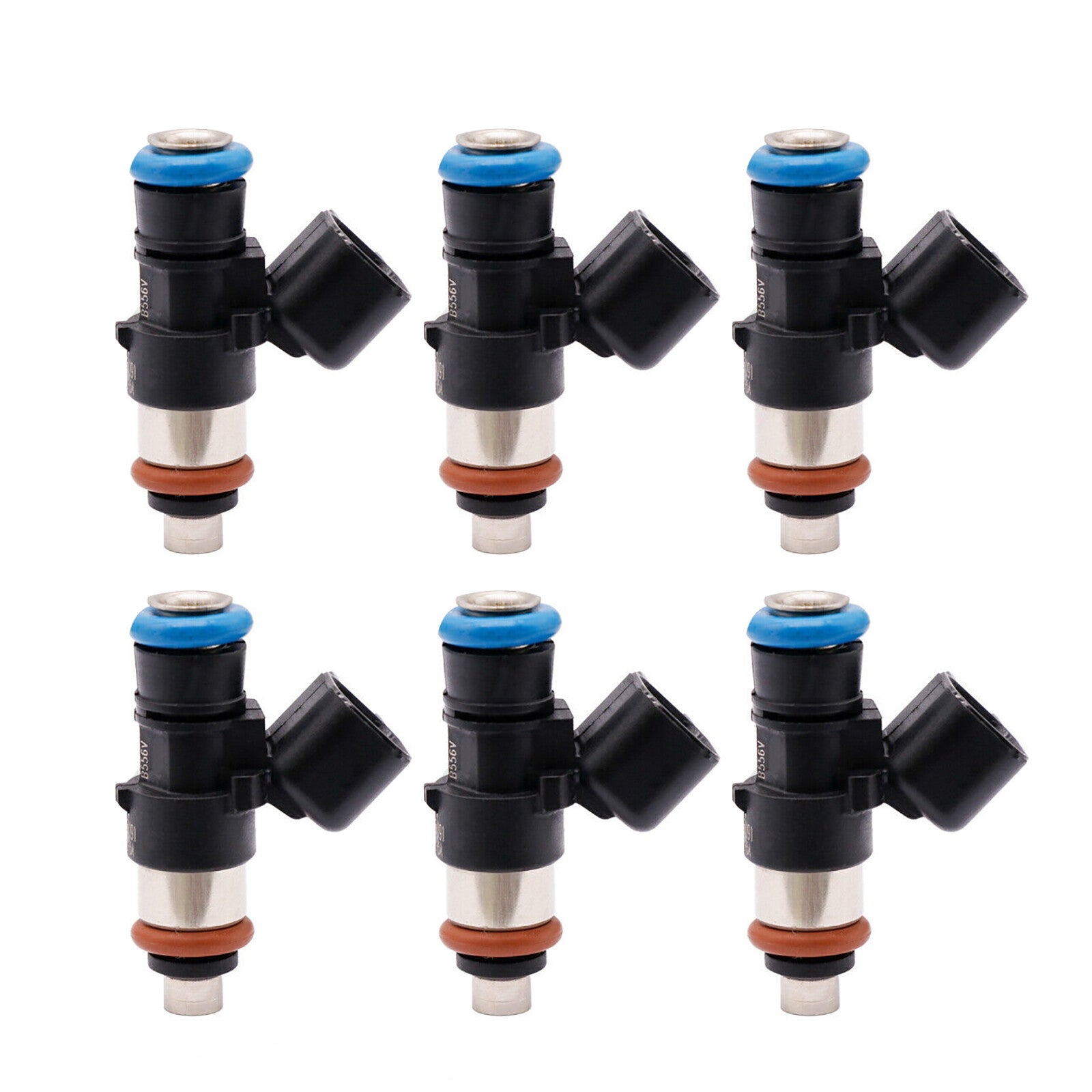 Kit(6) New Fuel Injectors for Ford 2011-2017 3.5 / 3.7L 0280158091