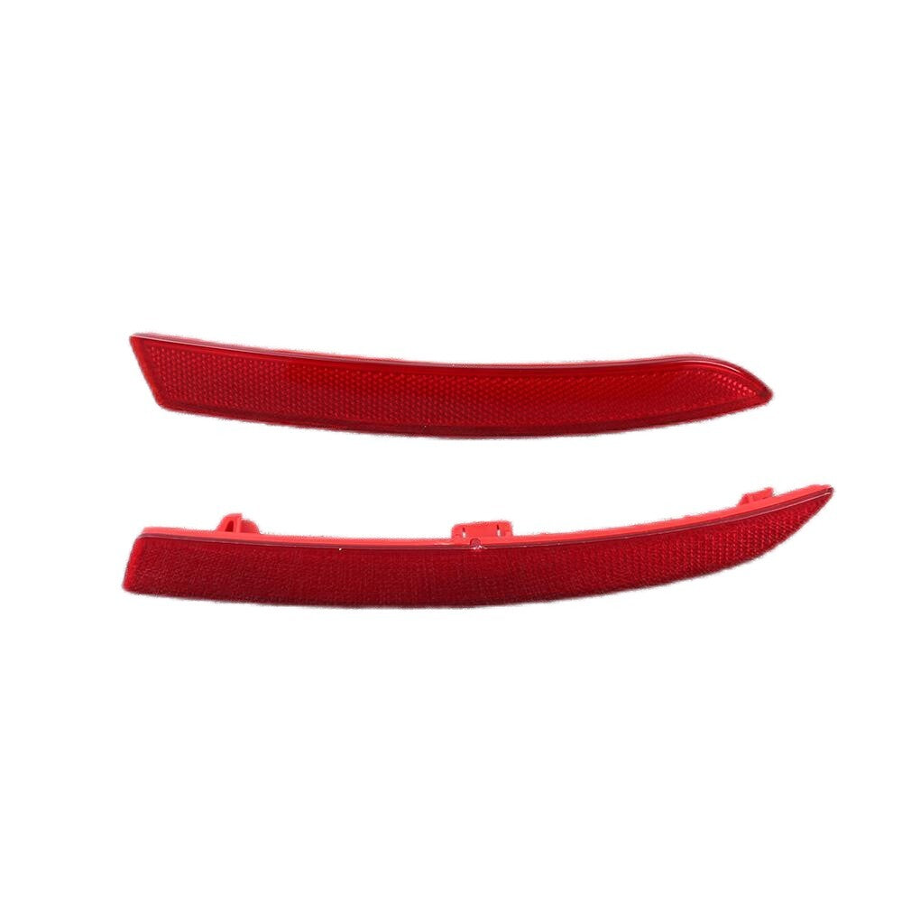 2Pcs Rear Bumper Cover Reflector Red Left+Right For 5' F10 F18 LCI 2013-2017