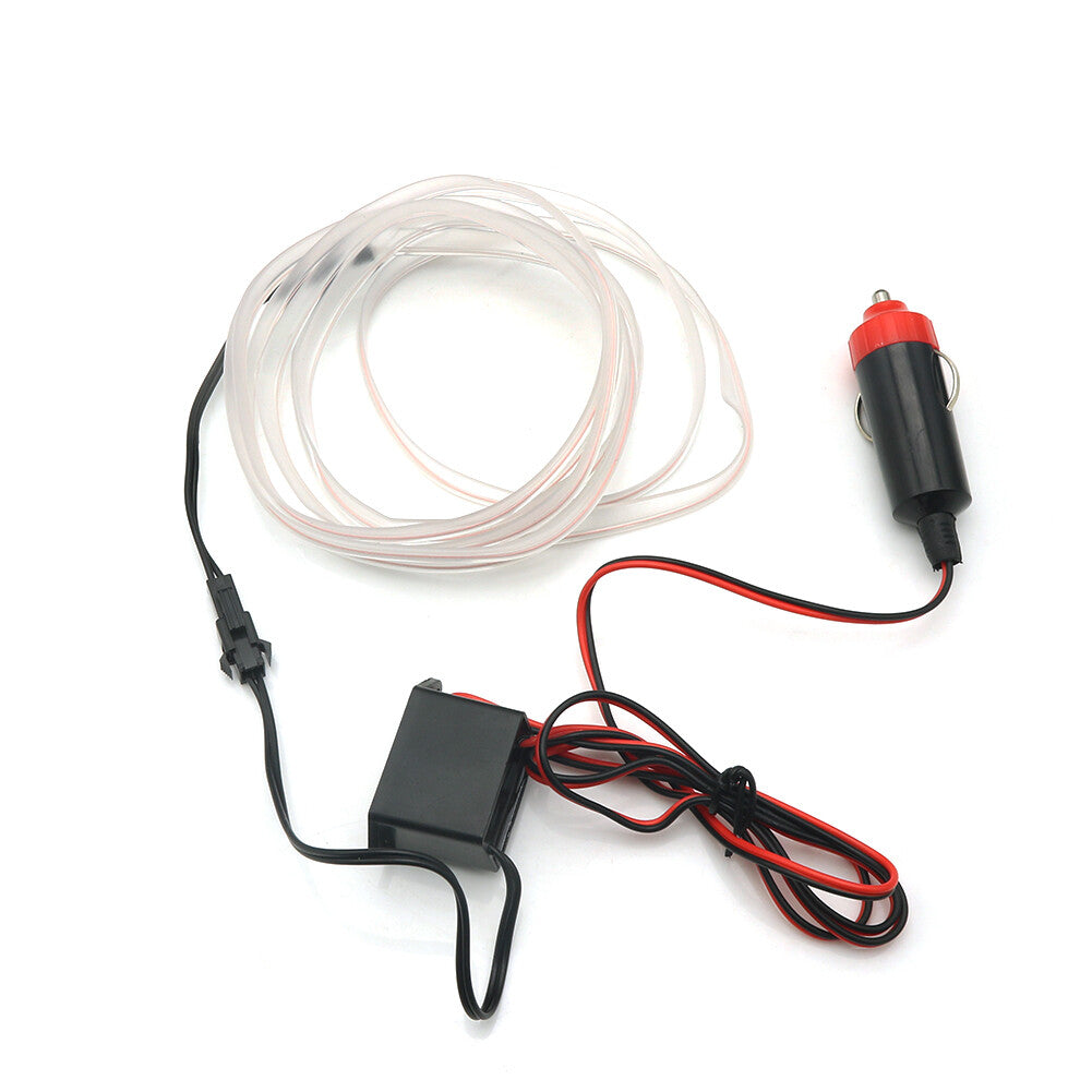 Car Interior Atmosphere LED Light Strip Wire Lamp Decor Accessories Azure 2M