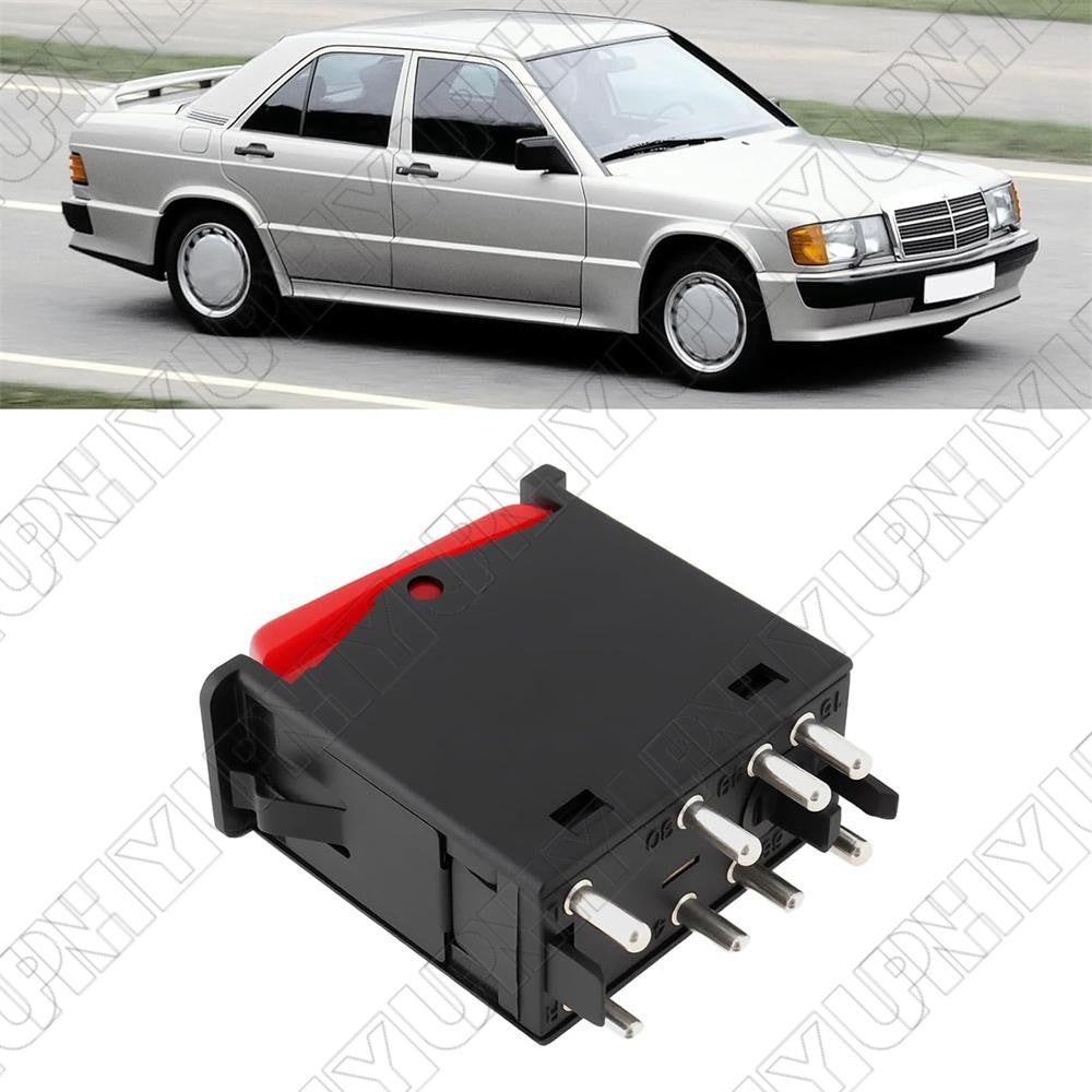 A0008209010 Hazard Warning Emergency Light Switch for Mercedes W123 W201 W126