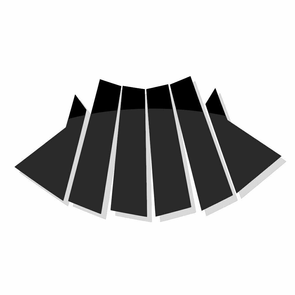 Fit for Kia Forte K3 19-2023 Gloss Black Pillar Posts Window Door Moulding Trim