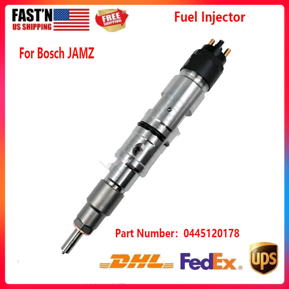 1PCS Fuel Injector 0445120178 for JAMZ Common Rail Injectors 0445120178