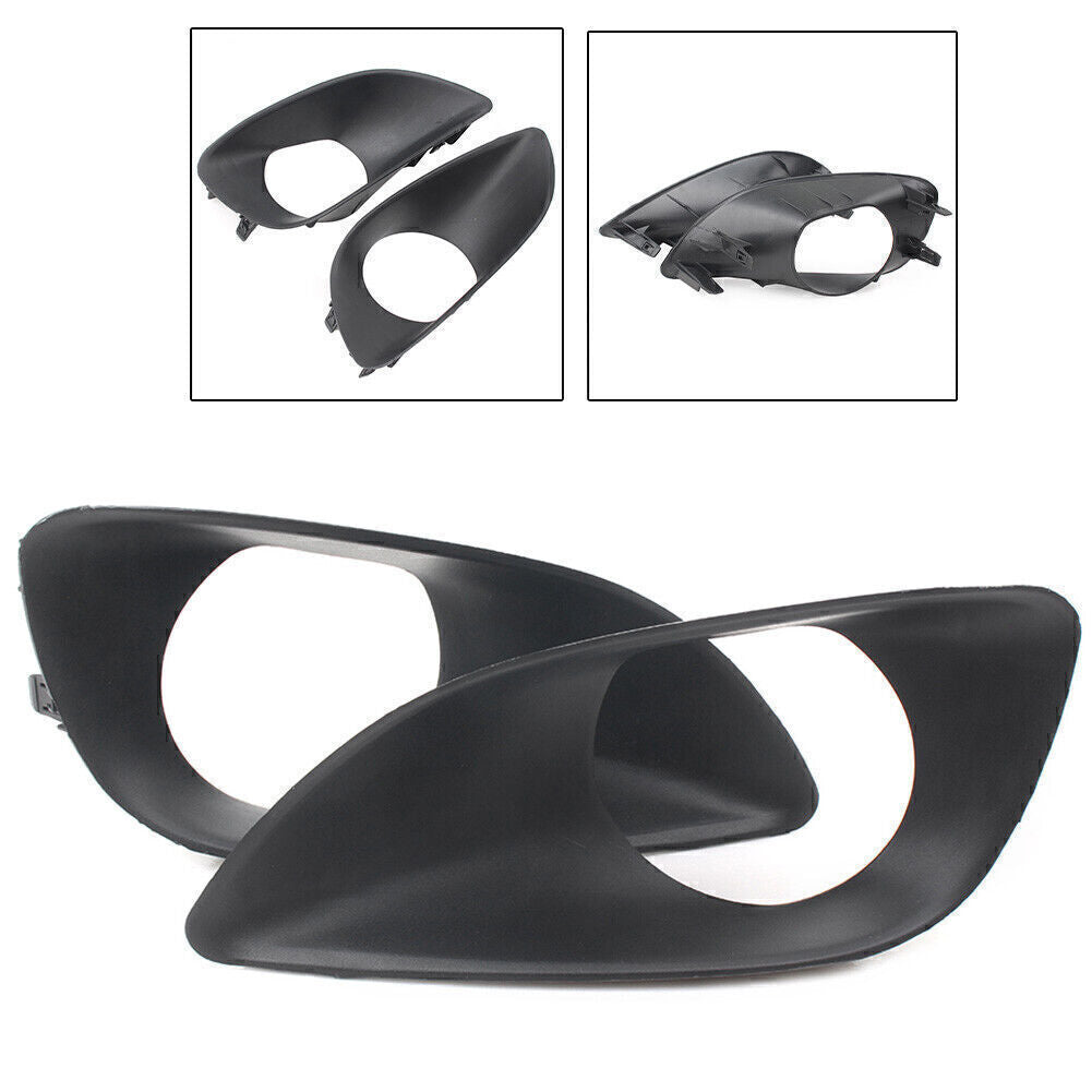 Front Bumper Fog Light Lamp Grille Cover Fit for Toyota Vios/Limo XP90 2007-13 Pair