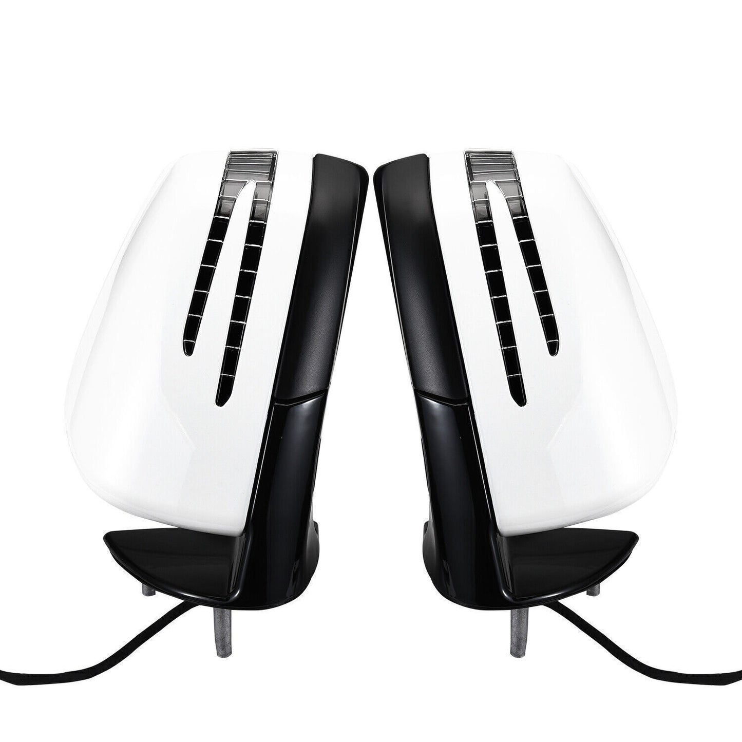 Suitable for Mercedes-Benz M GL-Class ML63 ML350 2005-2011, white, 1 pair of side door mirrors.