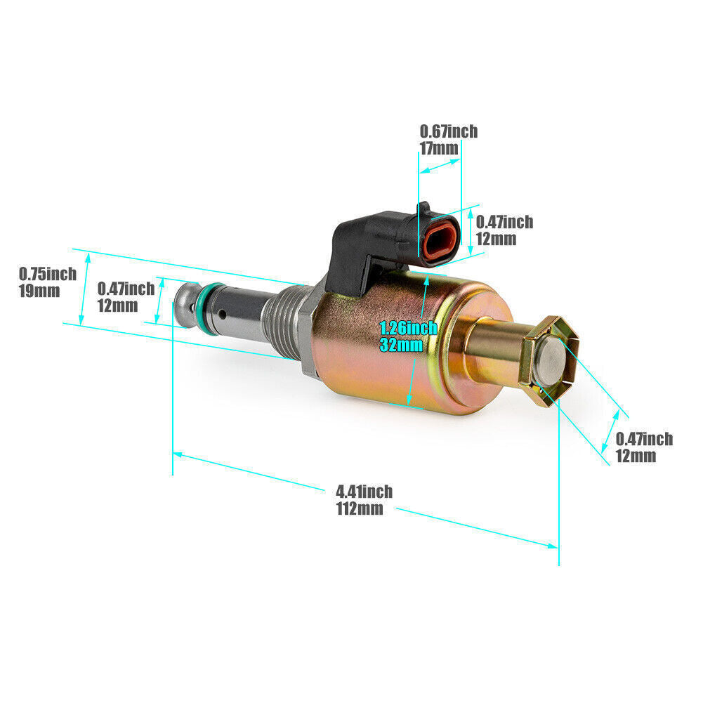 1X Fuel Injection Pressure Regulator 1841086C91 For 7.3L for Ford IPR Valve NEW
