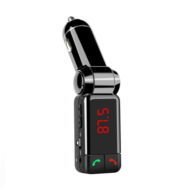 Car Bluetooth MP3 Player FM Transmitter Wireless Music Handsfree Calling Charger