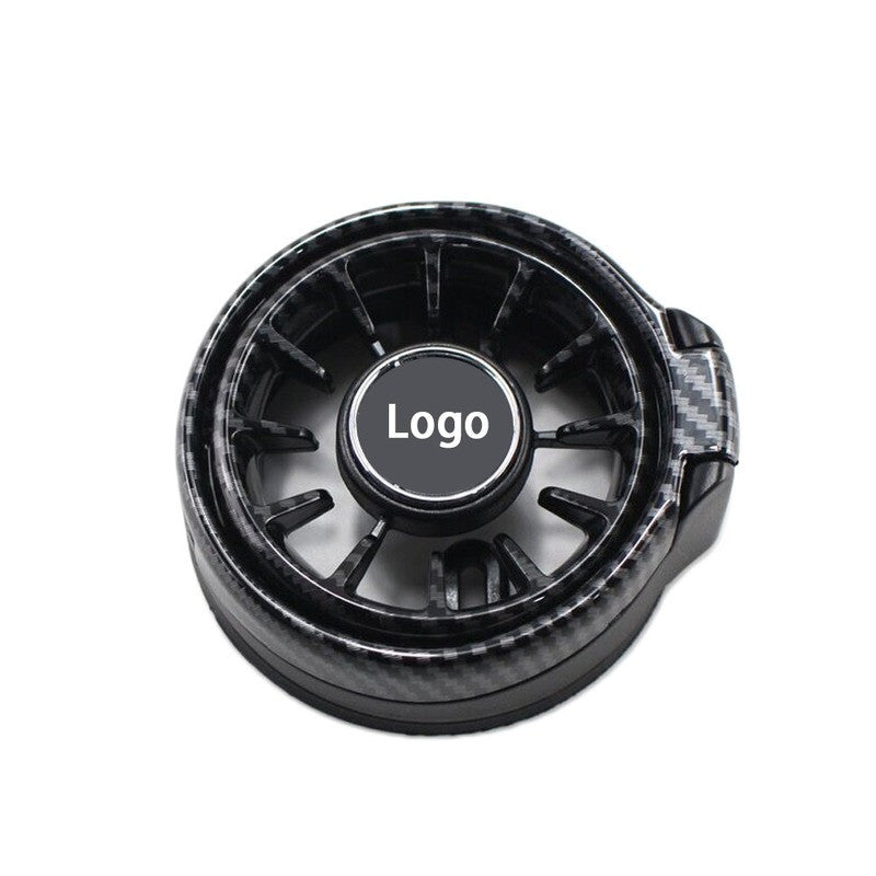 2Pcs Carbon Fiber Air Outlet Cup holder for Mercedes-Benz C/GLC-Class C200L W205