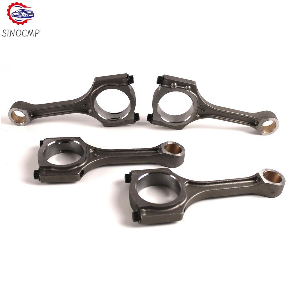 4pcs Connecting Rod Fit 2011-2020 2.4L 23410-2G511 l4 for Hyundai Sonata for Kia Sorento
