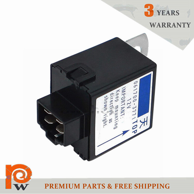 12V beginner-friendly timer relay suitable for Kubota BX23 B2150E tractors RTV900 series 061700-3771
