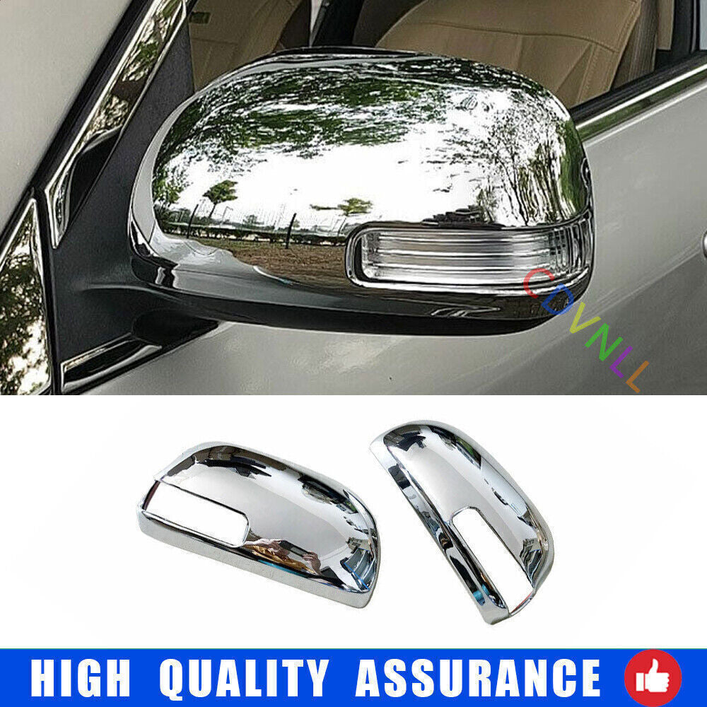 for Toyota RAV4 2006-12 Chrome Style Exterior Reversing Mirror Decor Cover Trim