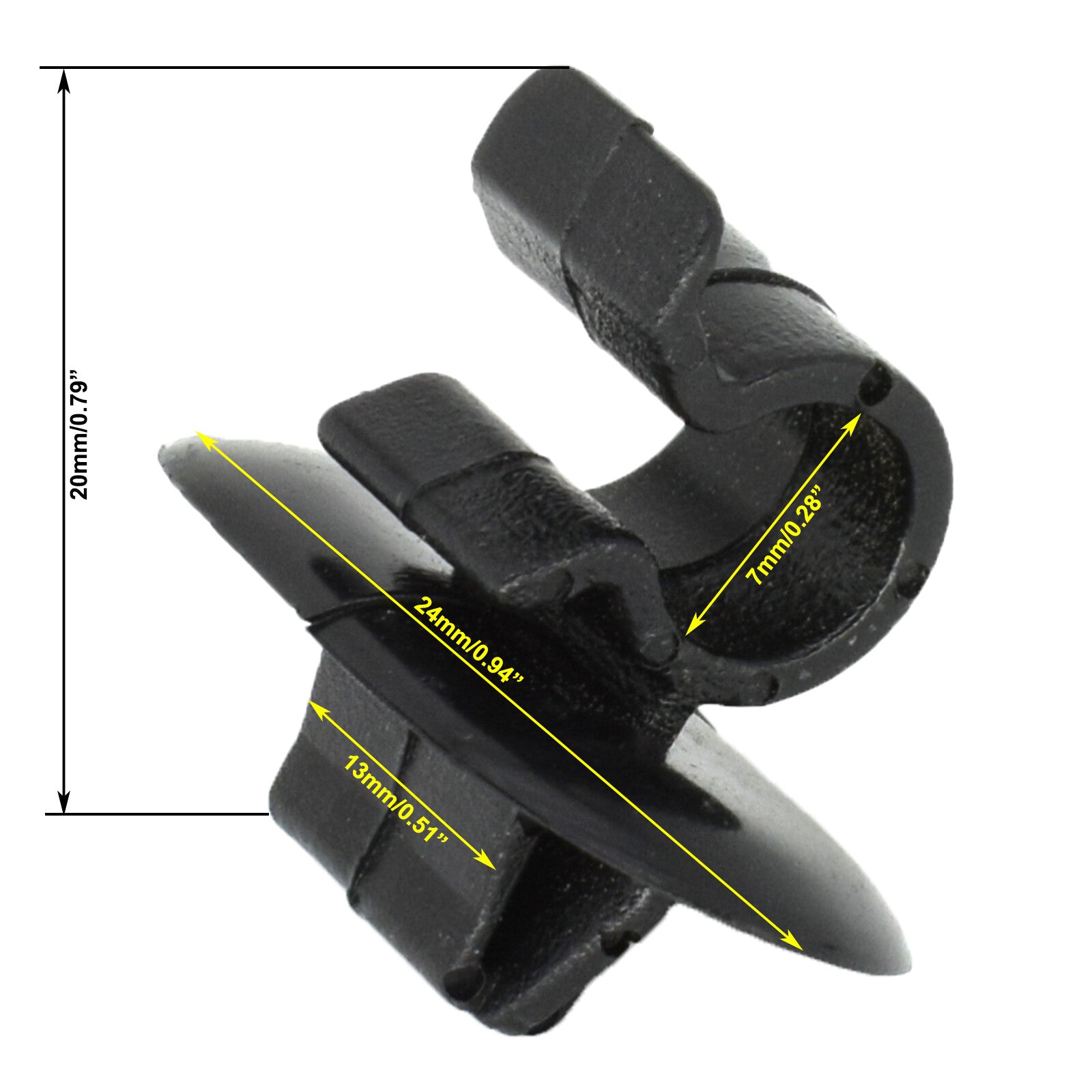 Pair bonnet rod bonnet support clip holder for Opel Vivaro X83 2001-14