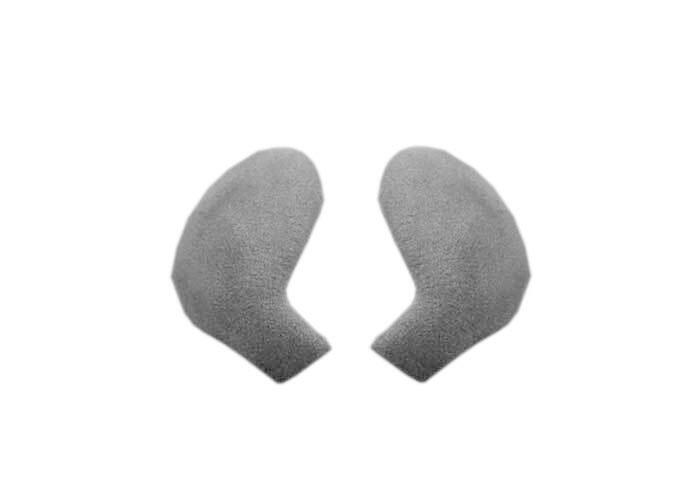 for Ford for Mustang 2015-2022 Gray Suede Gear Shift Knob Shifter Lever Trim 2PCS