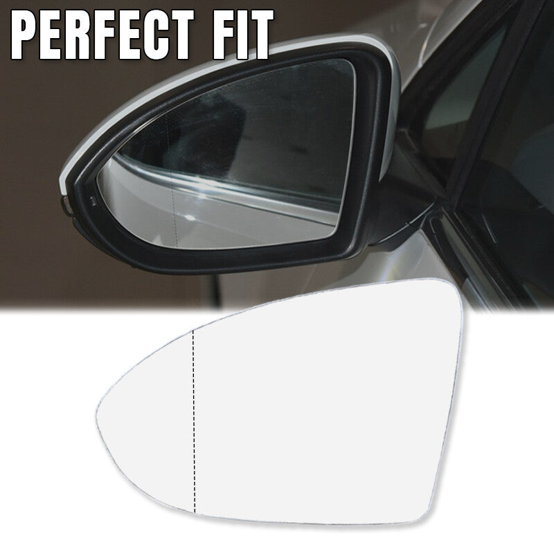 Left Side Mirror Glass With Heated Back Plate for VW for GOLF MK7/MK7.5 2013-2018