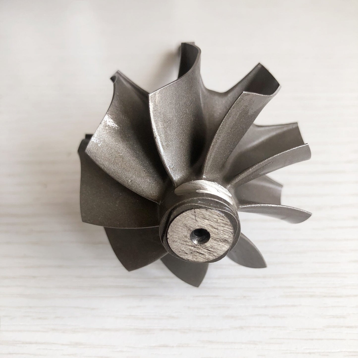 G30 Reverse 55/60 mm 9 Blade Ball Bearing Turbine Shaft/Turbine Wheel