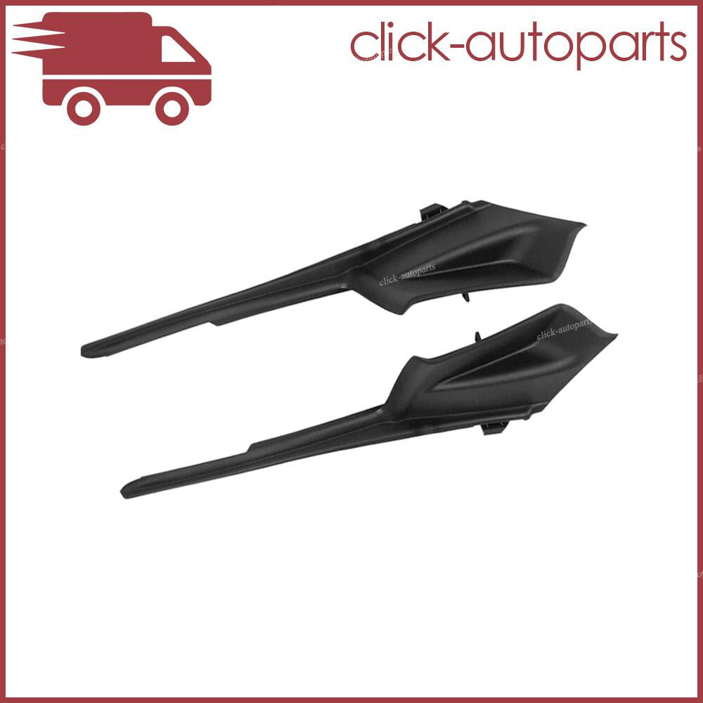 2x Fits for Toyota for Sienna 2011-2020 Right+Left Fender Cowl Hood Side Seal Black