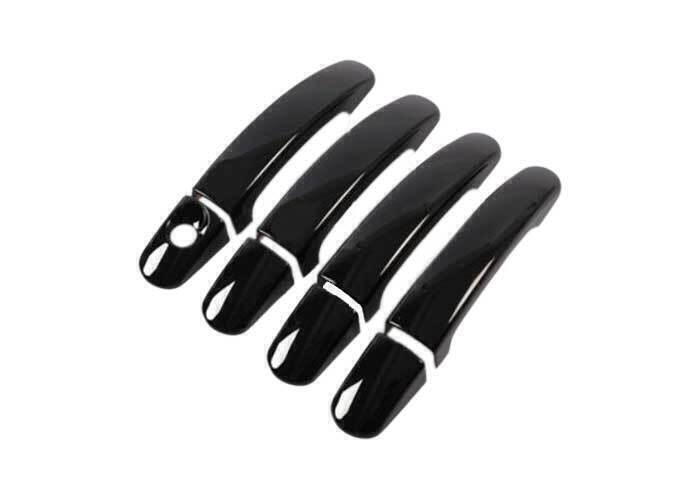 8PCS Cover Trim Gloss Black for Ford Escape Kuga 13-19 Exterior Side Door Handle