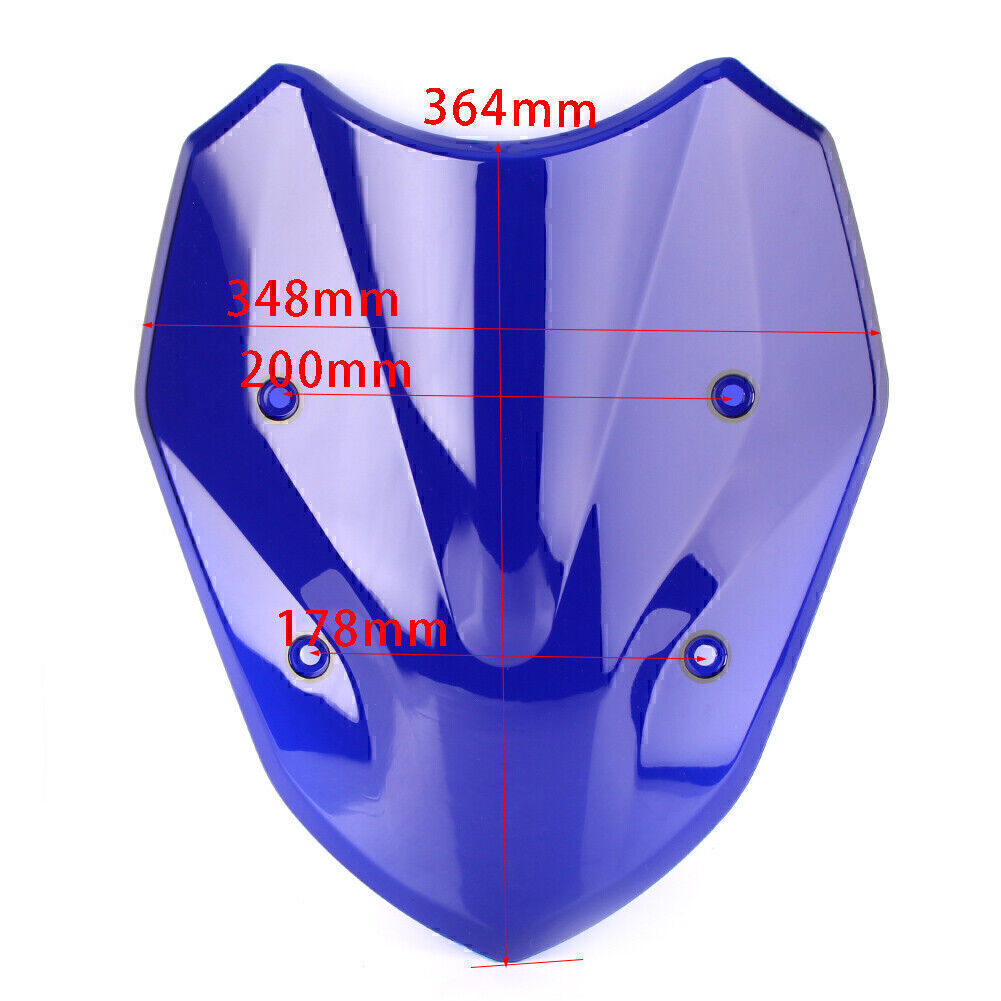 Fit for BMW S1000XR 2014 - 2018 Windshield Wind Screen Motorcycle Blue UK