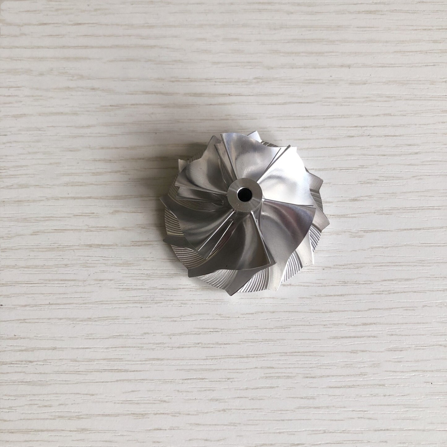 KP39 reverse 41.00/50.96mm 6+6 blades high performance billet compressor wheel