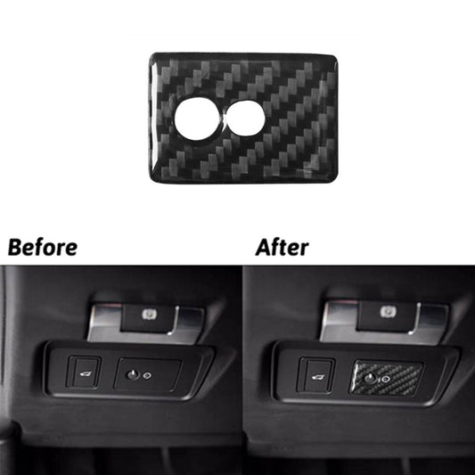 Carbon Fiber Headlight Switch Trim for Land Rover Discovery Sport 2015-2019