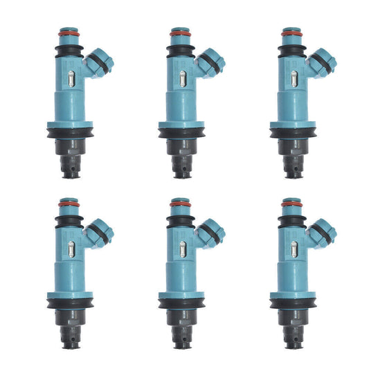 6PCS Fuel Injectors 23250-46090 for Lexus GS300 IS300 SC300 for Toyota Supra NEW