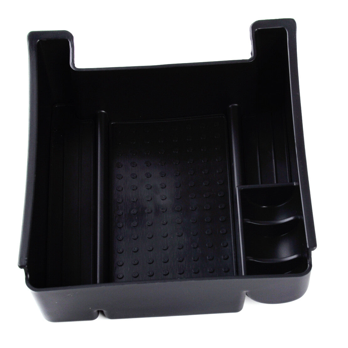 Black ABS Central Console Armrest Storage Box Tray Fit for Volvo XC60 S60 11-17