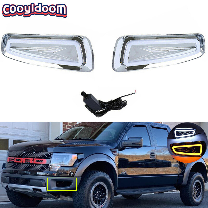 Daytime Running Lights (DRL) for Ford F150 SVT 2010-14 LHRH