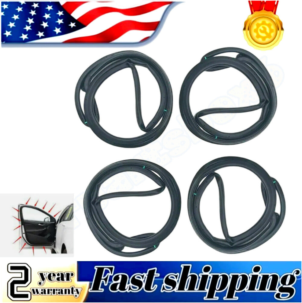 4-Pack 4-Door Opening Weatherstrip Sealing - for Honda CR-V 2002-2006