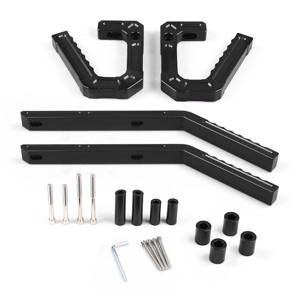 Aluminum FrontRear Grab Handles Grip Handles Kit for 2007-2018 for Jeep for Wrangler JK