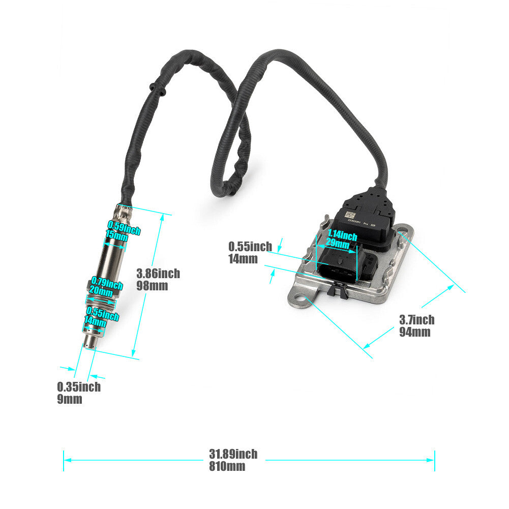 0281002971 98090186 for Chevrolet 6.6L V8 213-3914 Fuel Rail Pressure Sensor