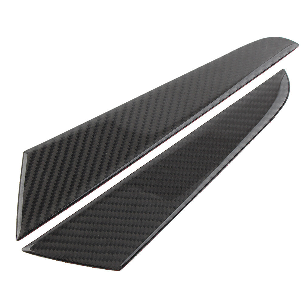 RHD Gear Shift Panel Side Cover Trim Carbon Fiber Look for Audi A3 8V 2014-2019